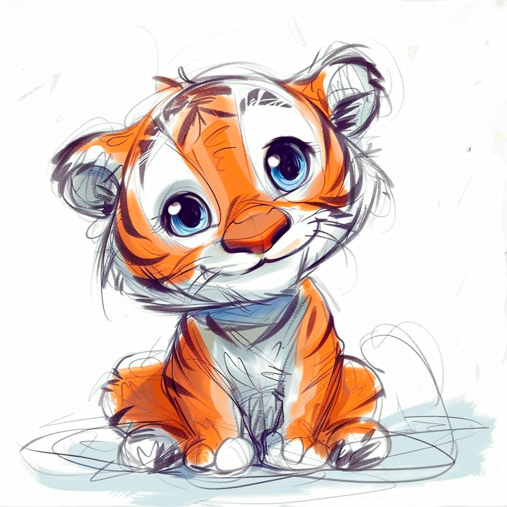 Cute Tiger