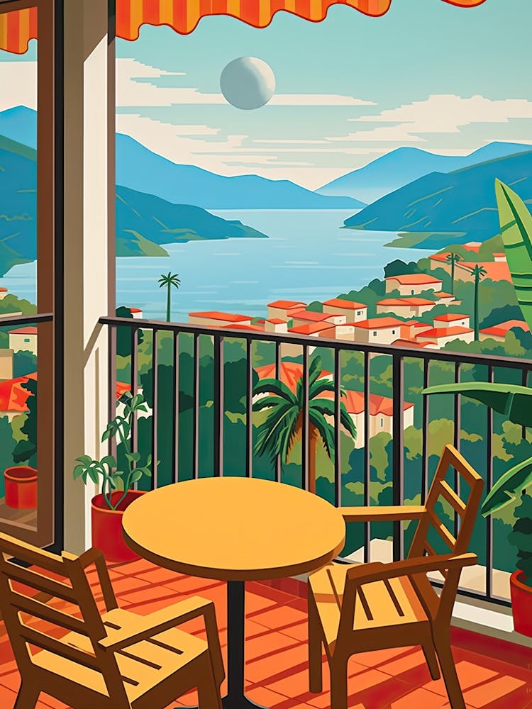Puerto Vallarta, Mexico, Graphic Illustration 4