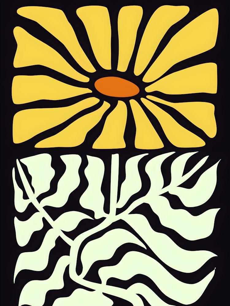 Henri Matisse Sunflower