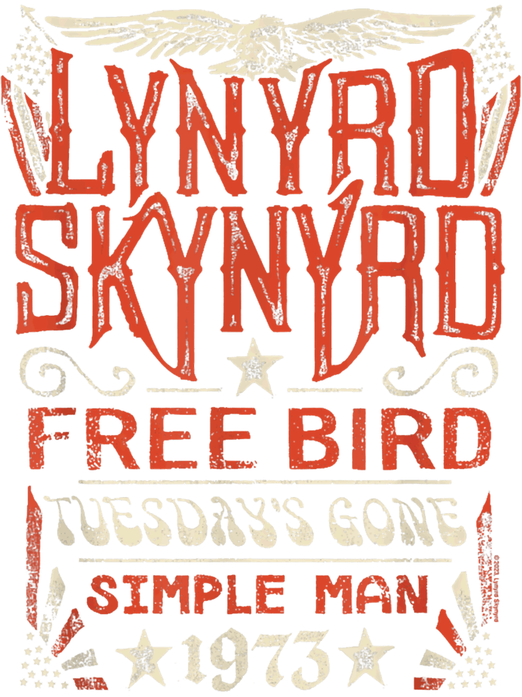 Lynyrd Skynyrd free bird poster