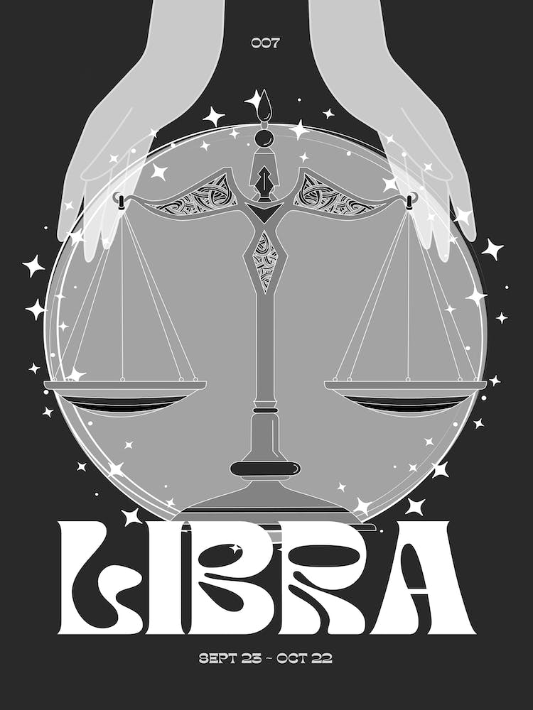 Black Zodiac Libra