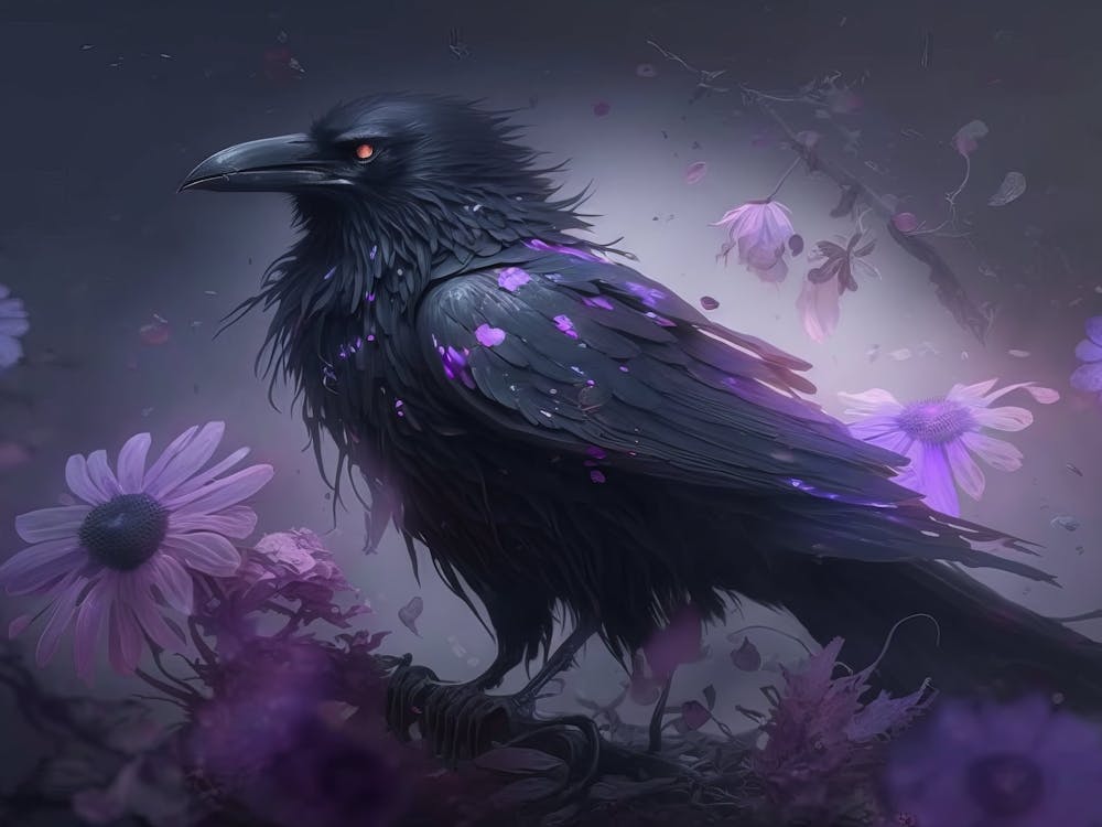 Raven bird