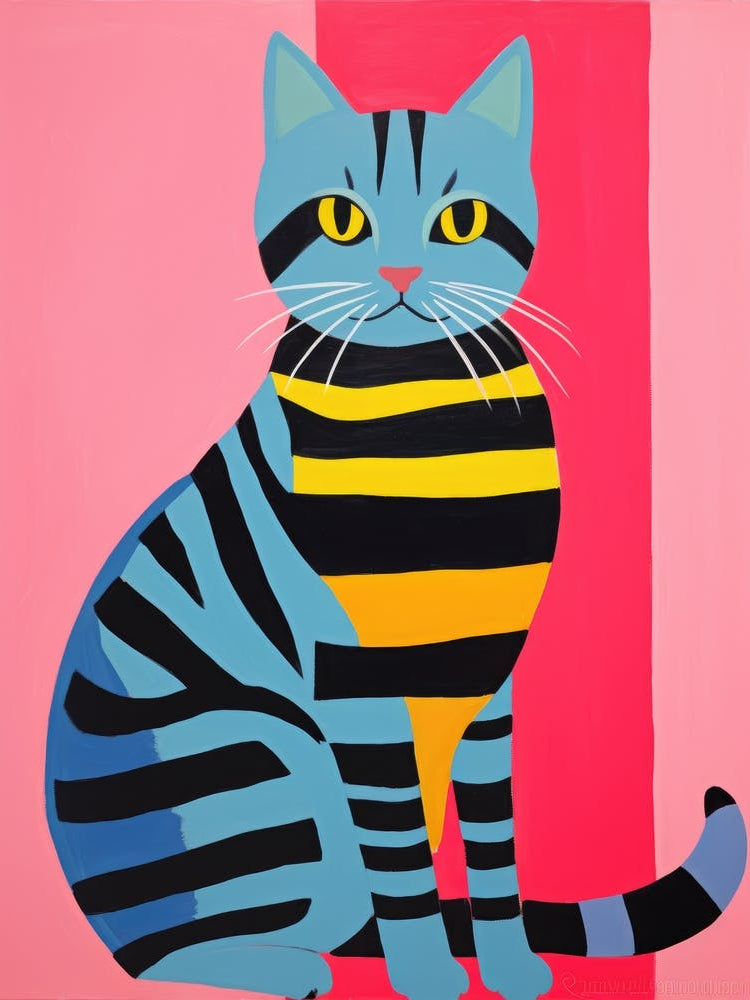 Striped Cat 7