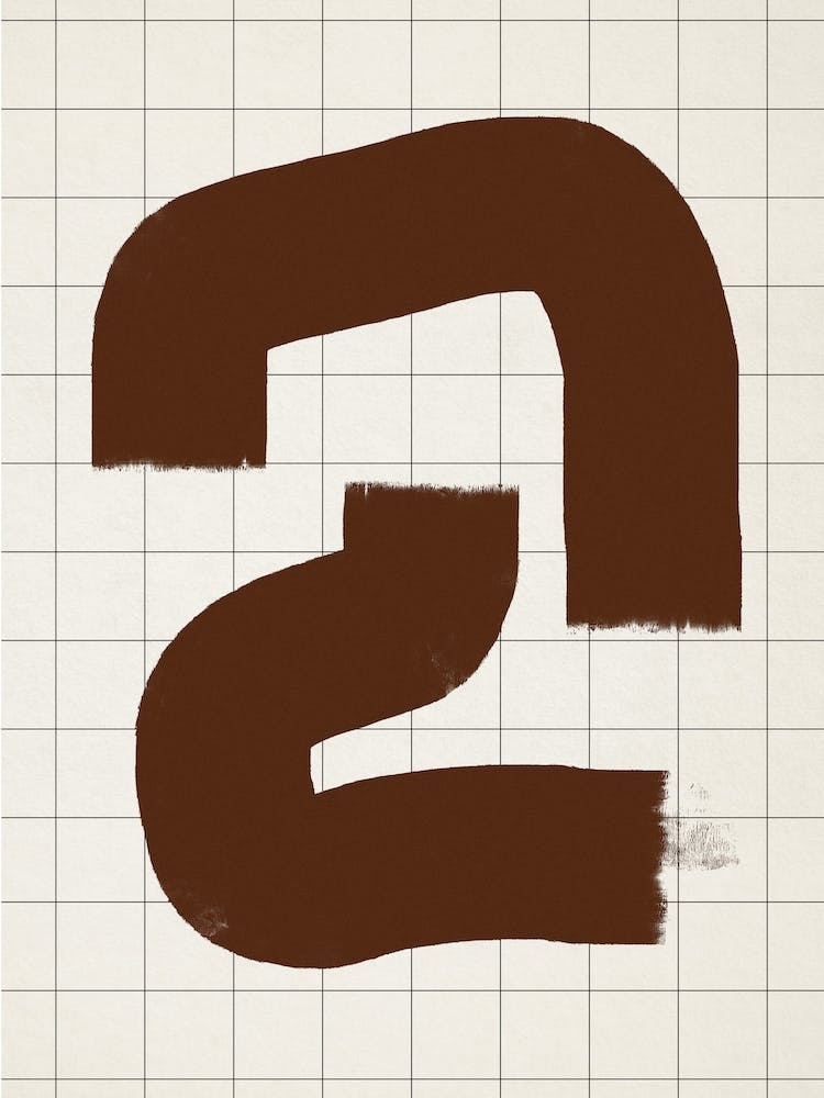 Abstract Brown Composition 1