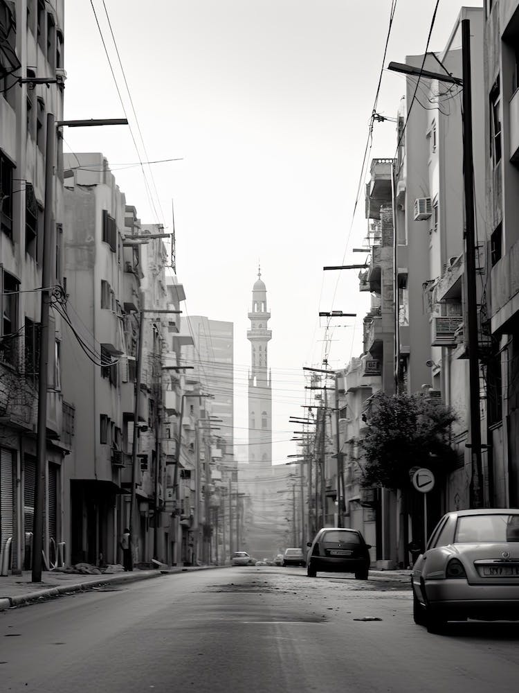 Beirut, Lebanon, Black And White Photography 2