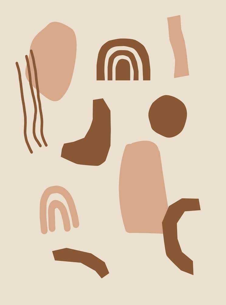 Ragbag Of Shapes Illustration