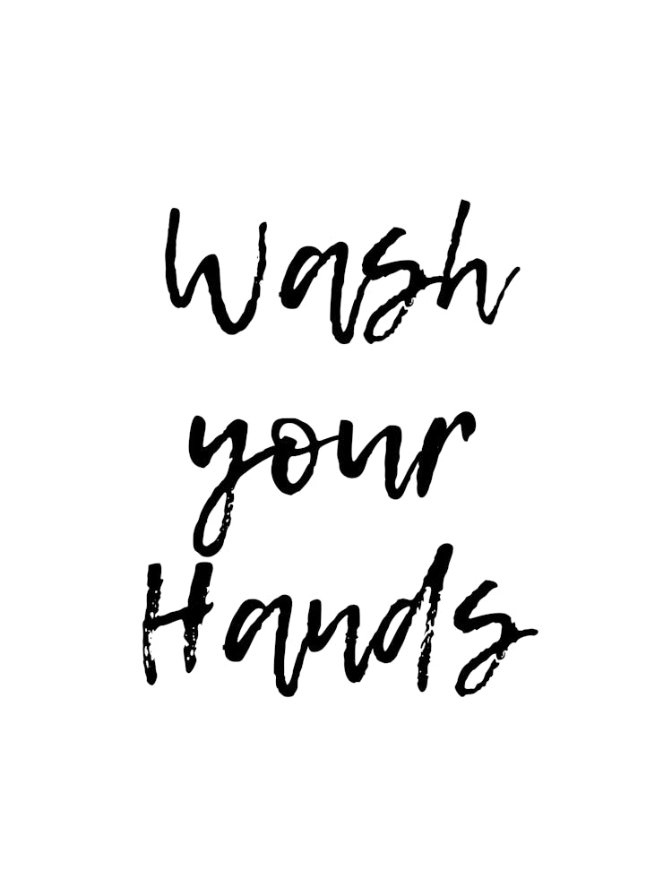 Wash Your Hands Rustic