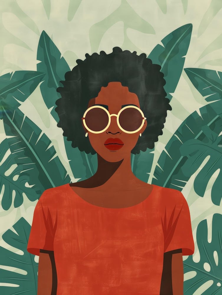 Portrait Of African American Woman 7