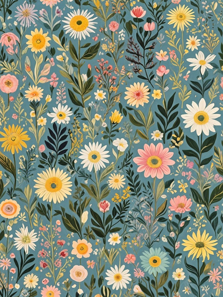 Floral Pastel Garden