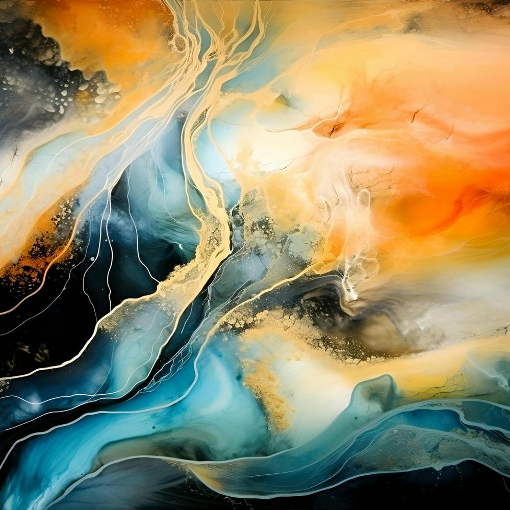 Fire And Ice II By F Parrish