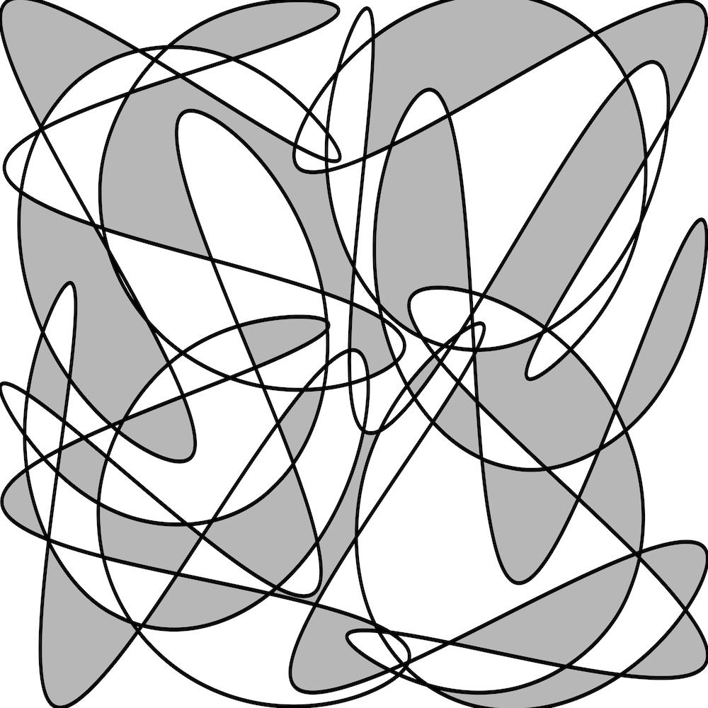 Abstrakte Wirbel