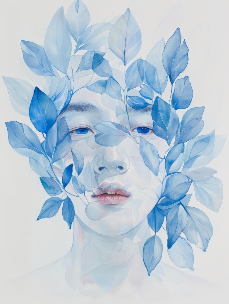 'Blue Leaves' 18