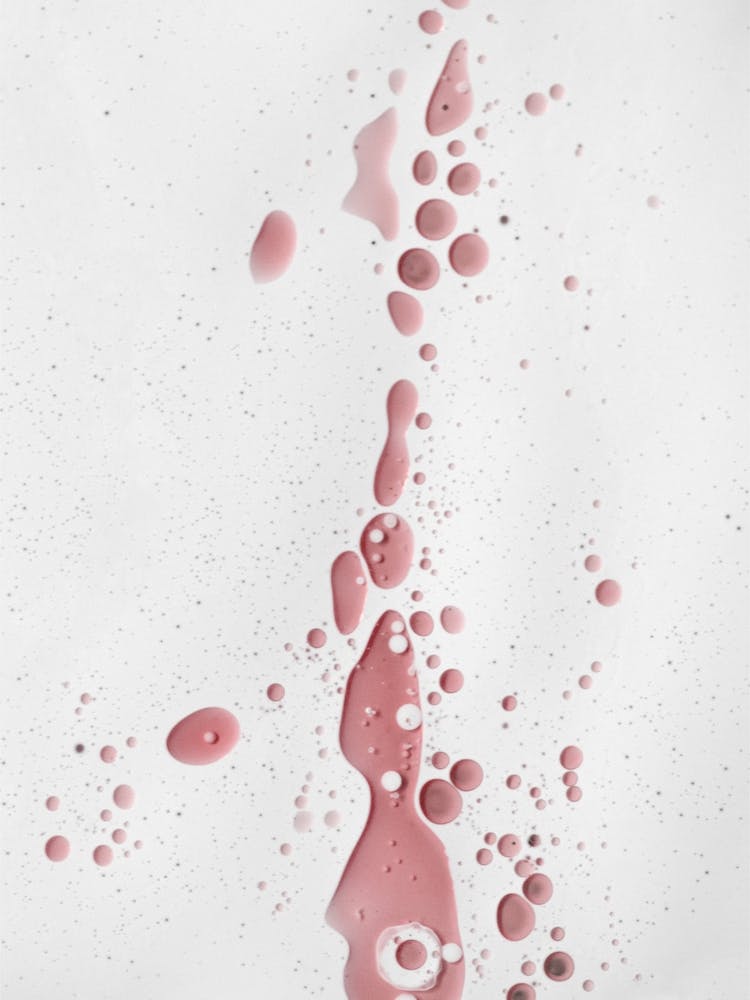 Abstract Color Confetti Blush Nude