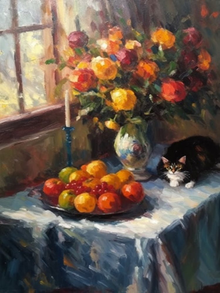 Bourvardia With A Cat 2