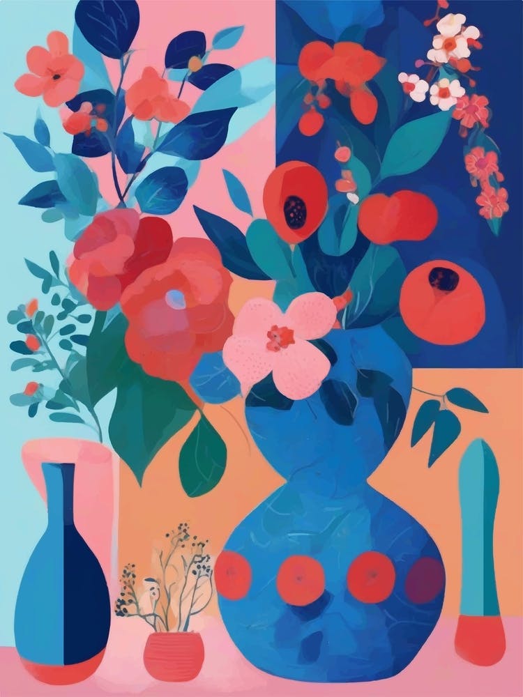 Flowers in a vase 1