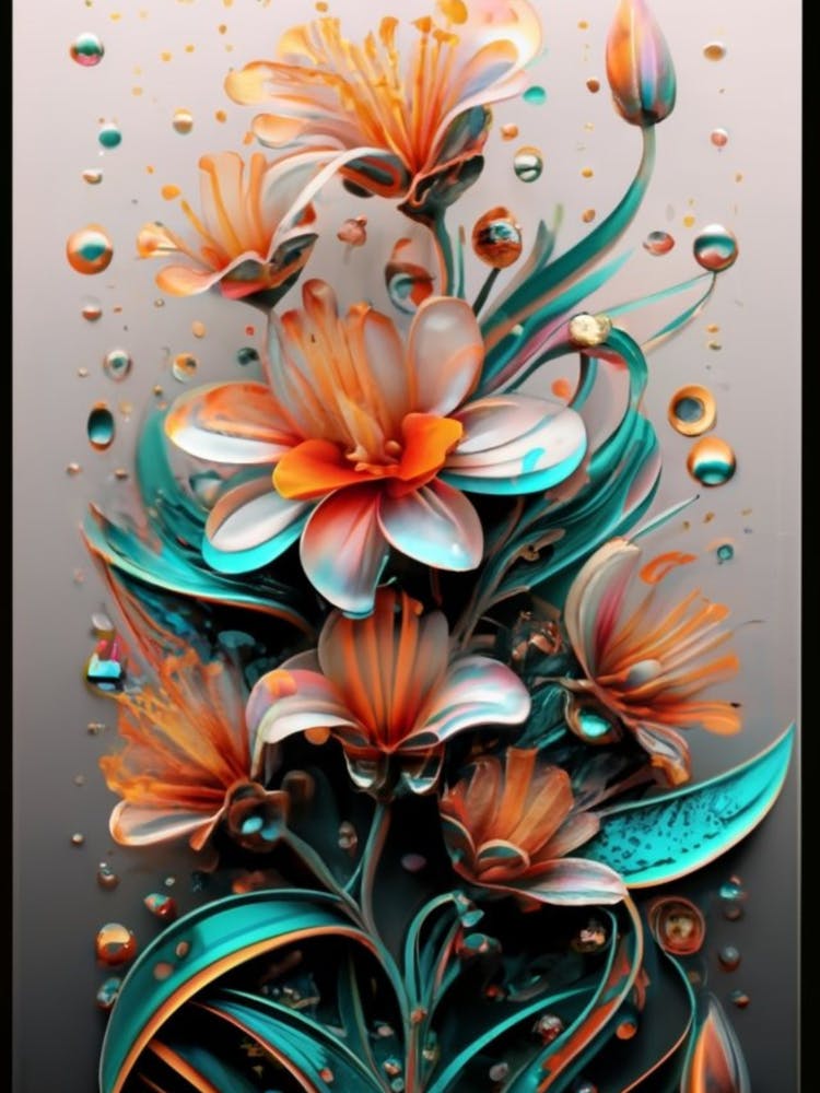 Peinture de lys 1