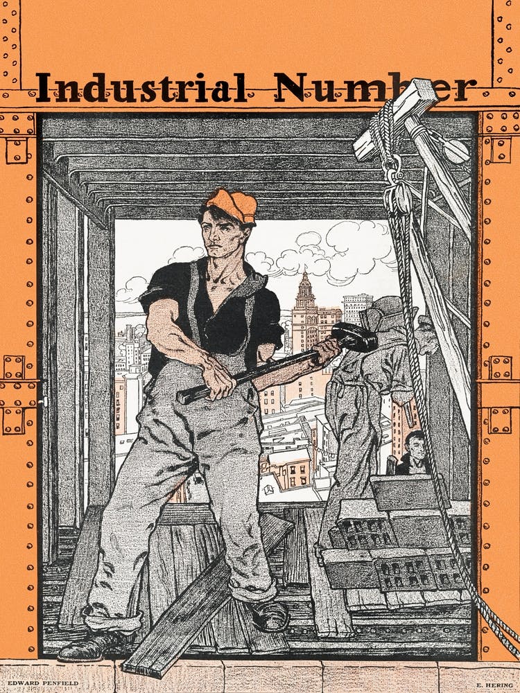Industrial Number (1901), Edward Penfield