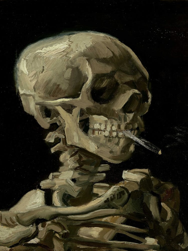 Squelette Fumeur
