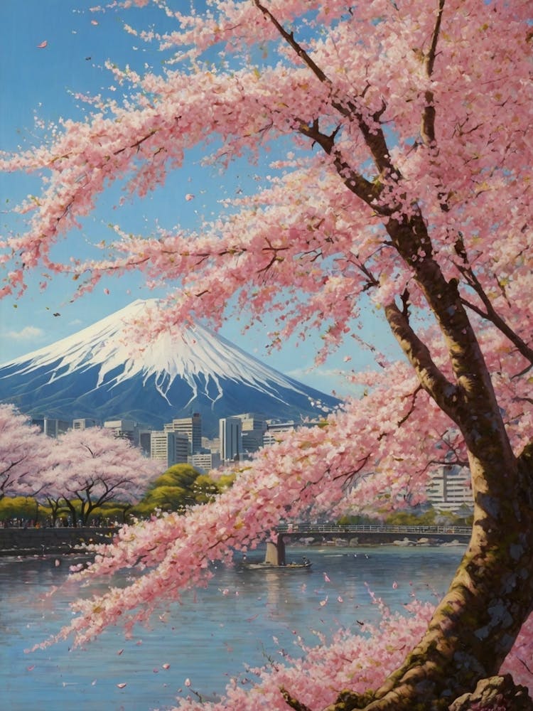 Kirschblüten in Fuji 1