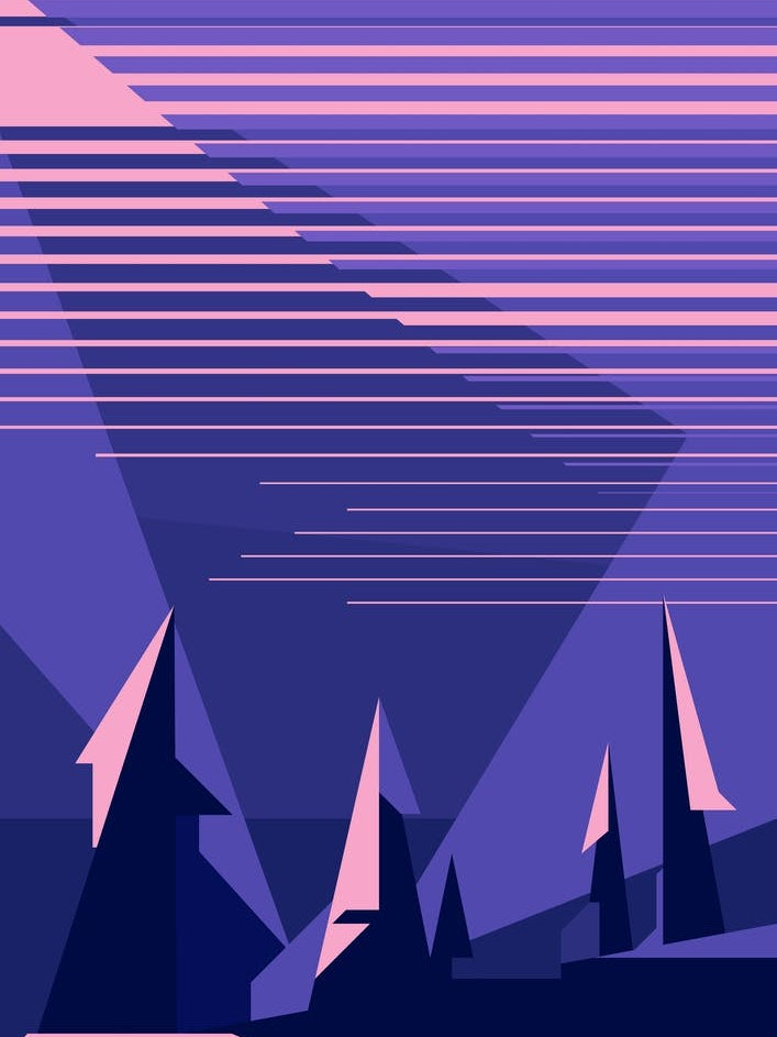 Abstract Northern Lights 2