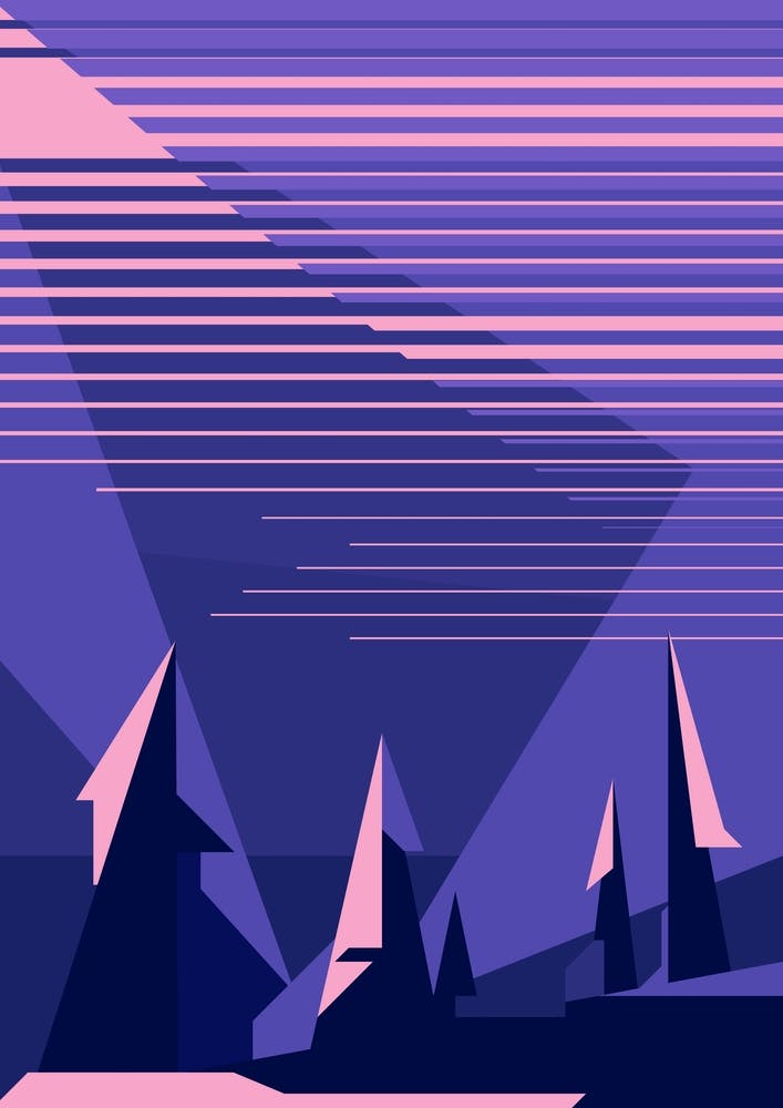 Abstract Northern Lights 2