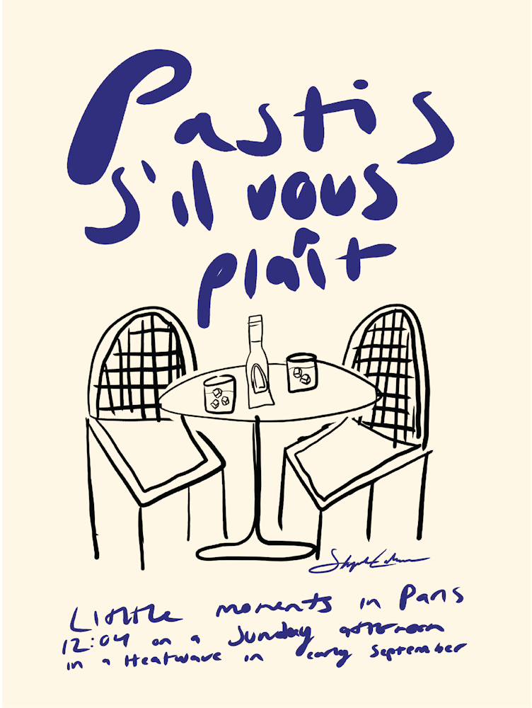 Pastis Please, Blue