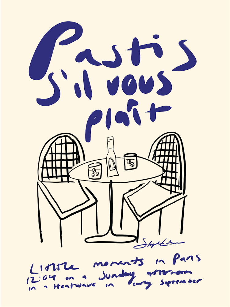 Pastis Please, Blue