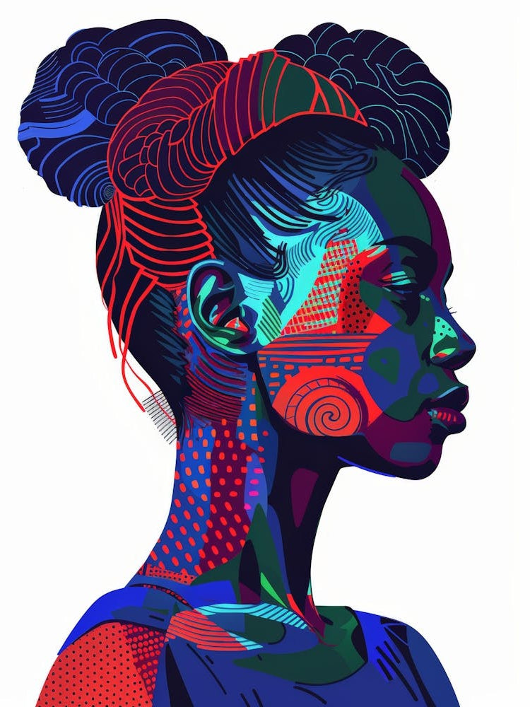 African Woman Portrait 9