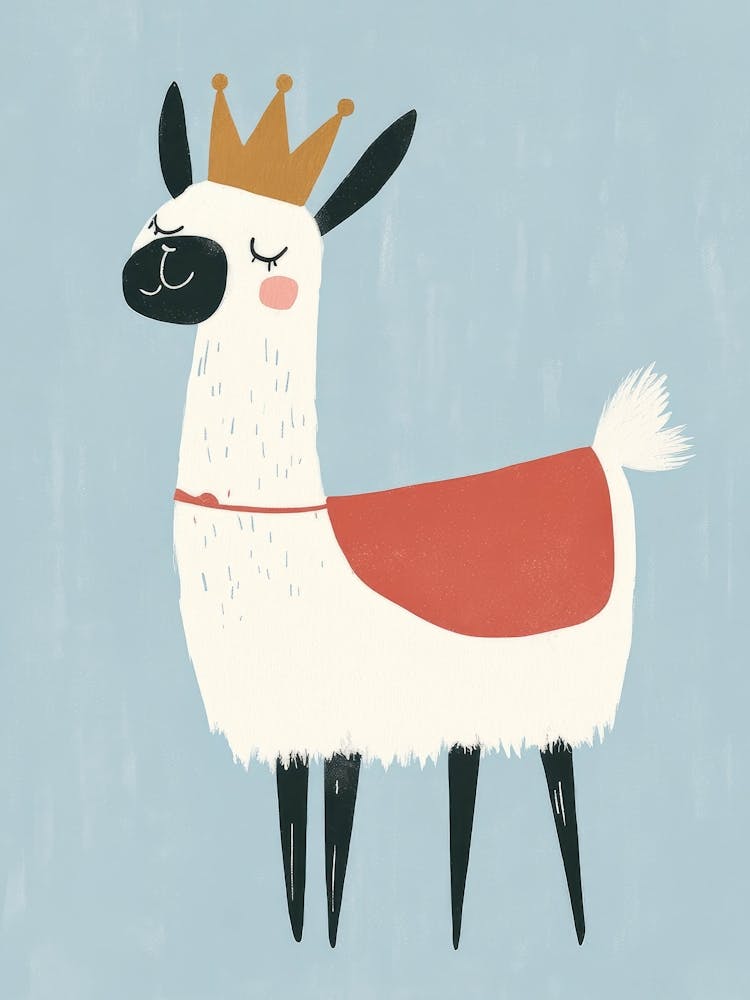 Llama Canvas Print