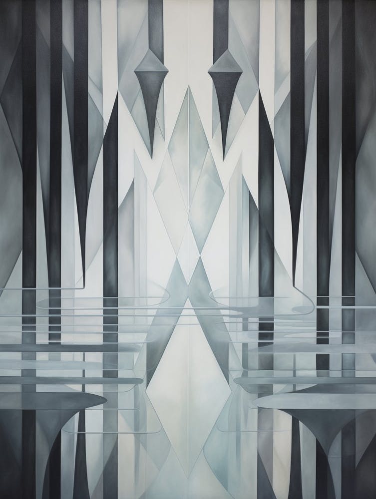 Water Geometric Abstract 7