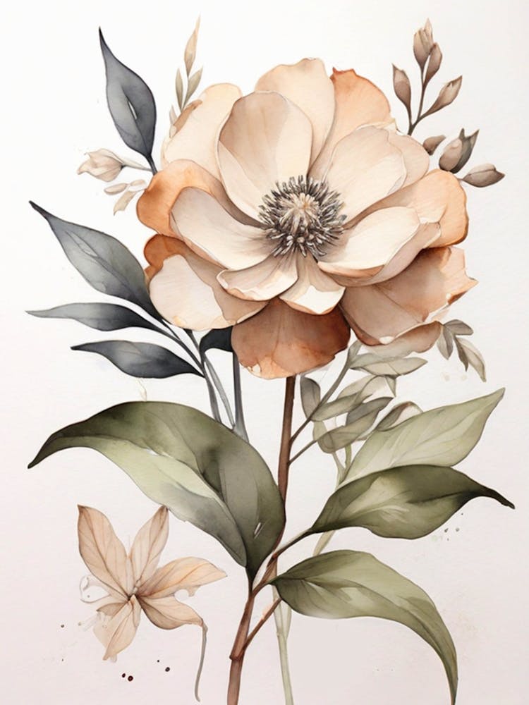 Watercolor Flower Painting