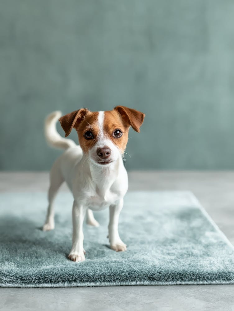 Jack Russell Terrier. Generated AI. 1