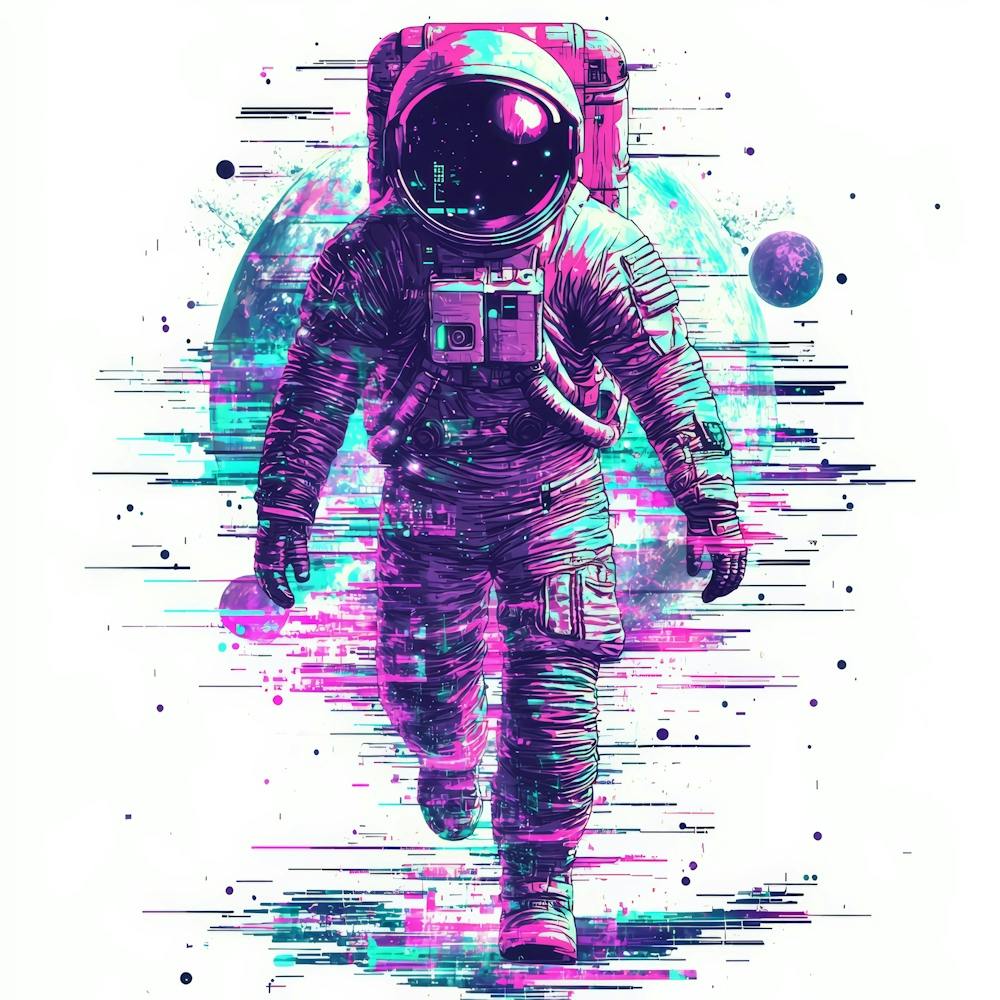 Astronaut In Space 7