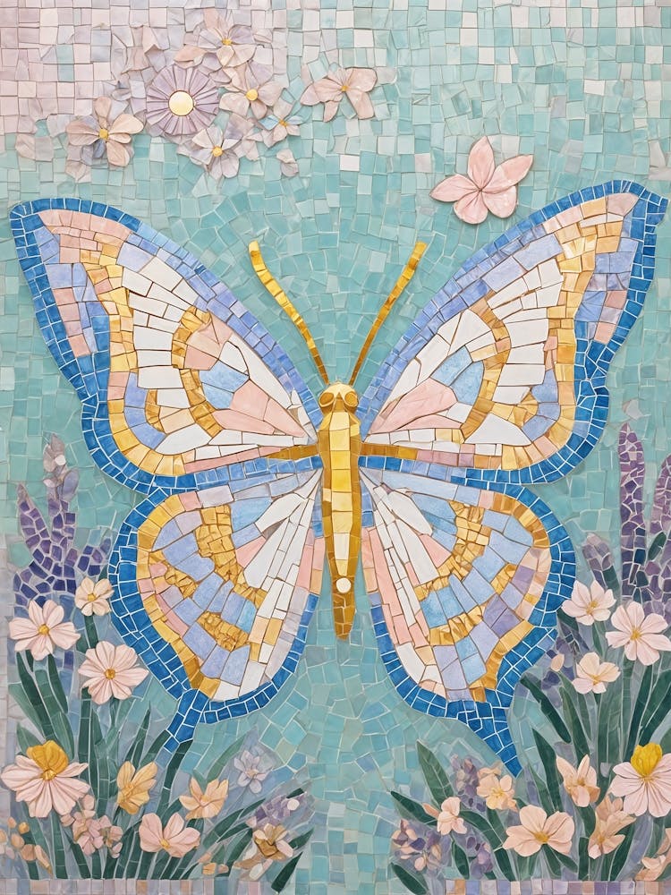 Mosaic Butterfly Beauty