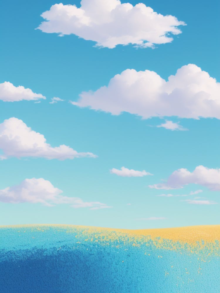 Blue Sky With Clouds