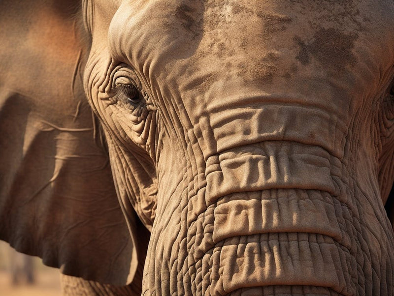 African Elephant Close Up Realism 3