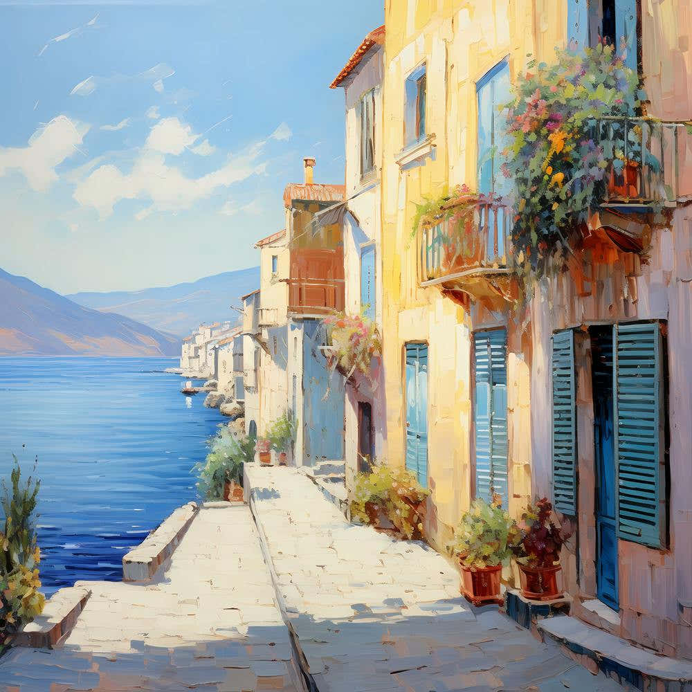 Golden Hour in Coastal Charm