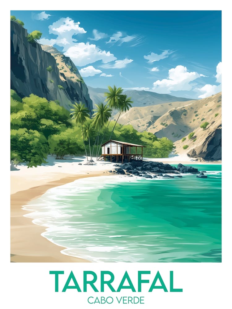 Affiche de voyage Tarrafal