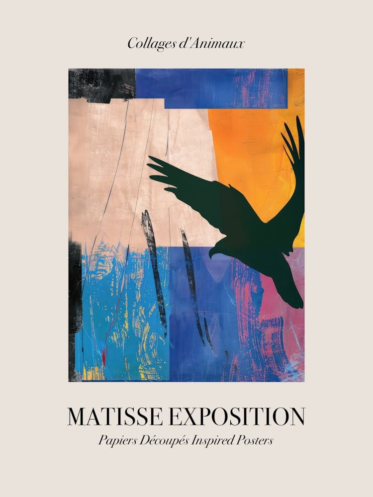 Flacon 4 Matisse Inspired Exposition Animals Poster