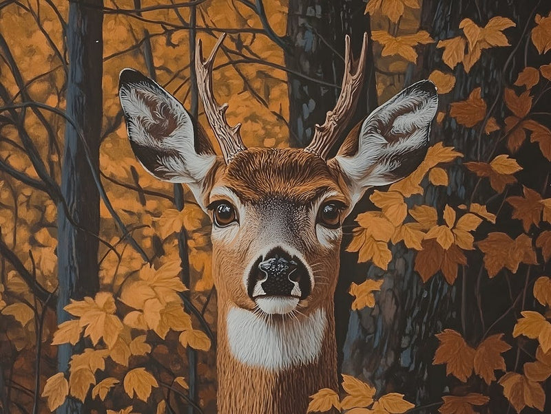 Deer In The Woods 2