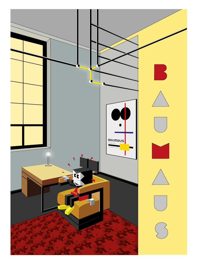 Baumaus Poster