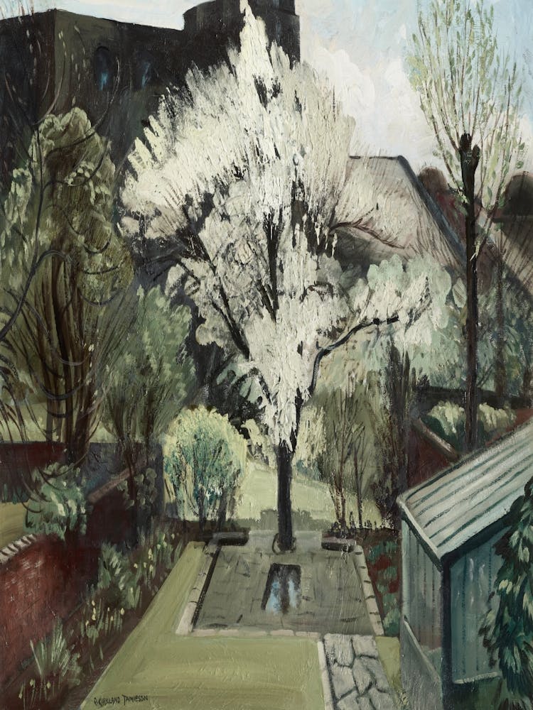 Blossom Tree In The Garden