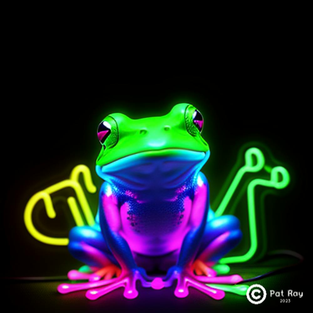 Neon Frog