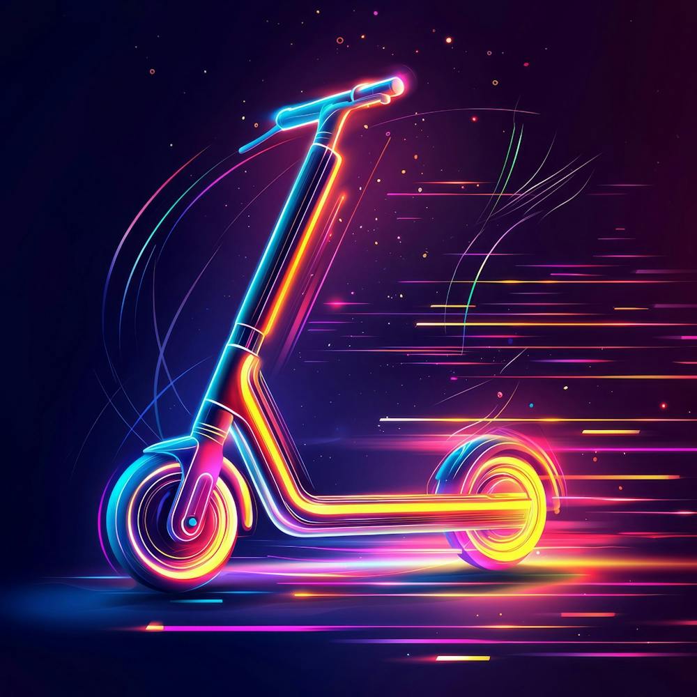 Neon Scooter 3