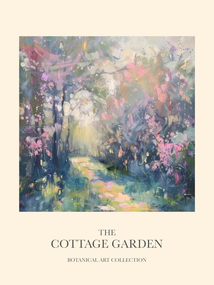 Cottage Garden Poster Wild Garden 10