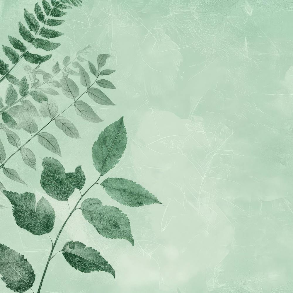 Ferns Stock Generated AI. Wall