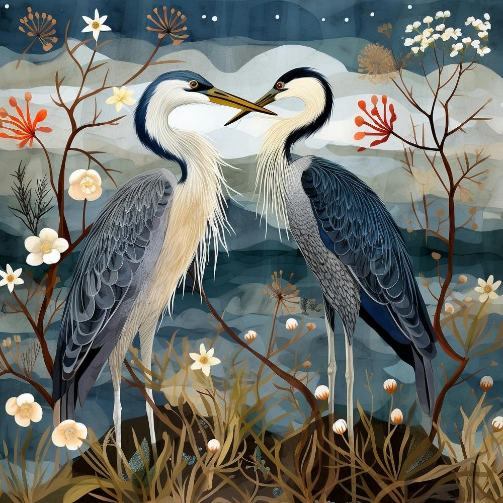 Bird In Nature Great Blue Heron 7