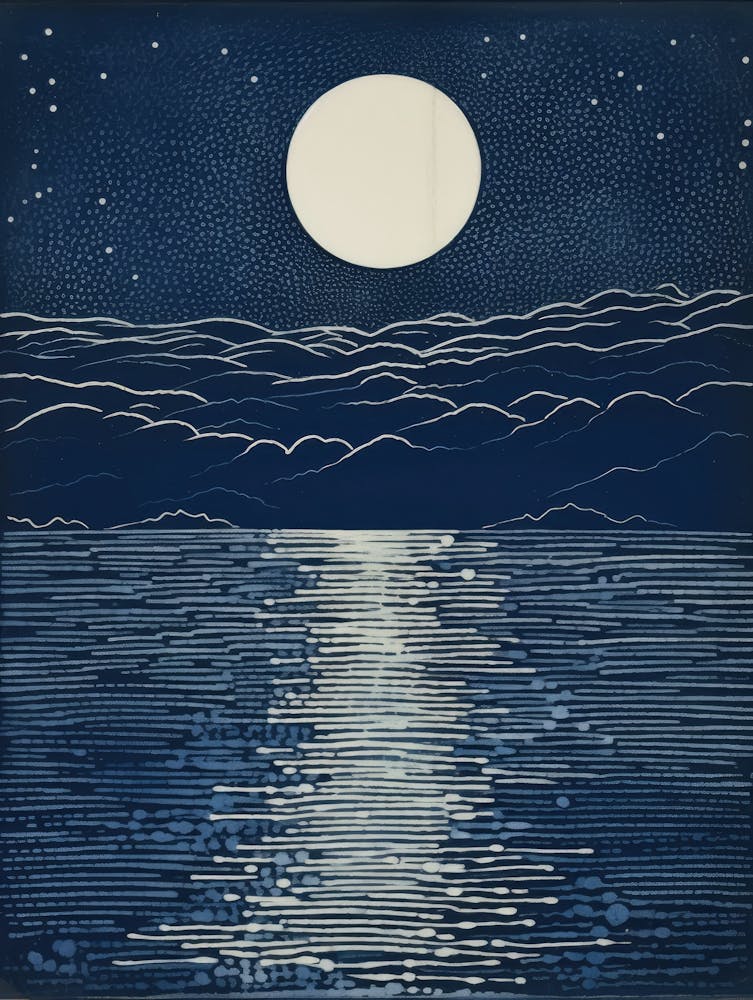 Moonlight Over Water