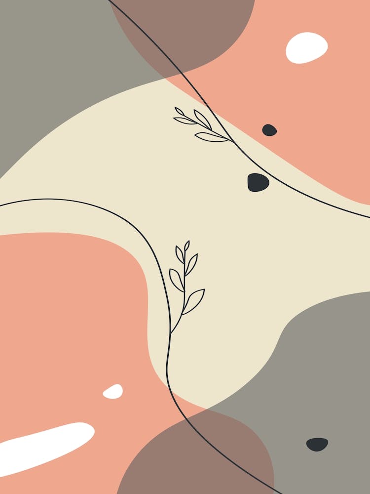 Pattern Line Art Texture Minimalist Design