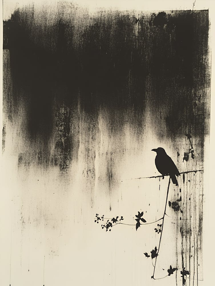 Crow On A Wire